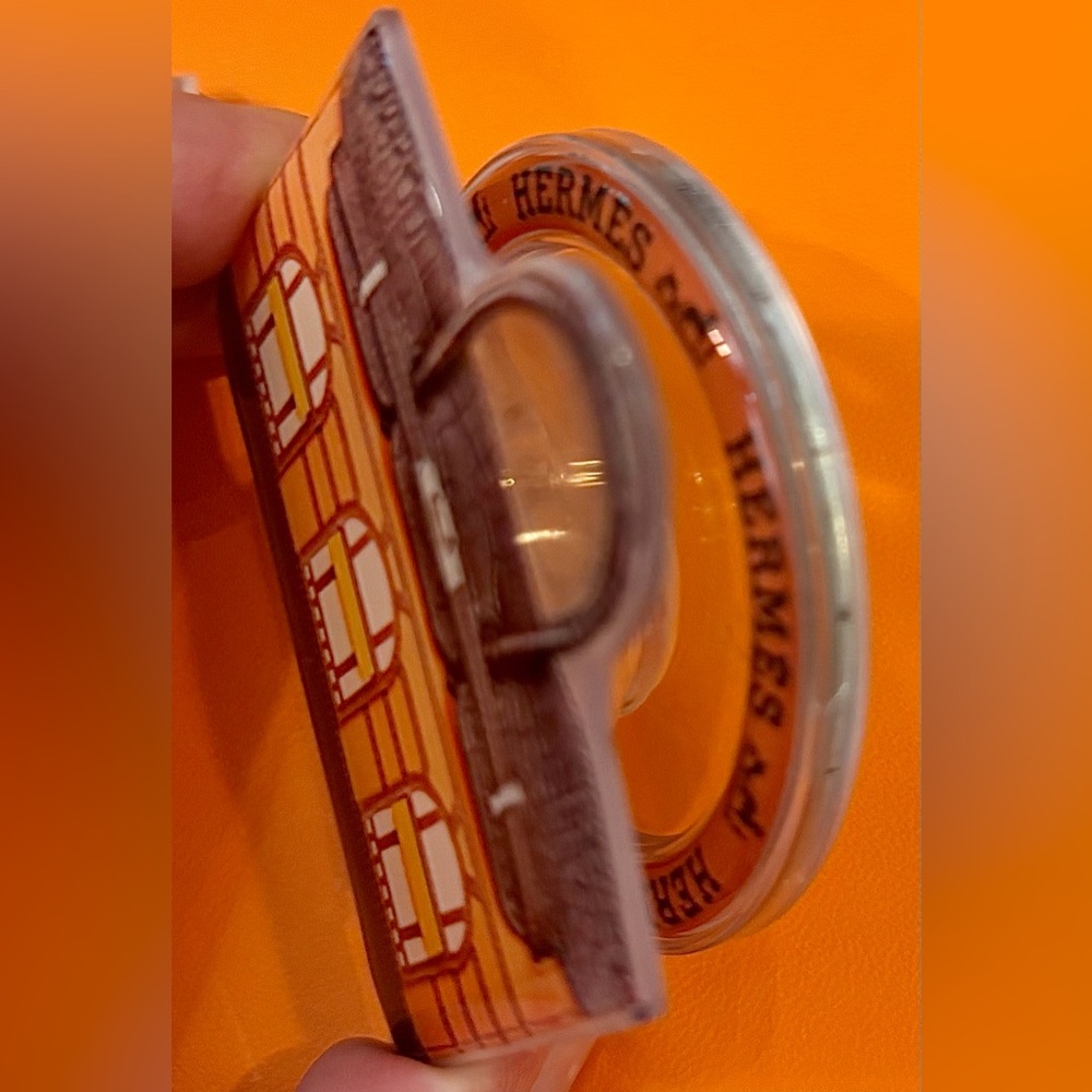 🧡NWT HERMÈS Accs. Travel Size Fragrances/Lipstick/Birkin Pop Socket/Mirror 🧡 - Picture 9 of 12